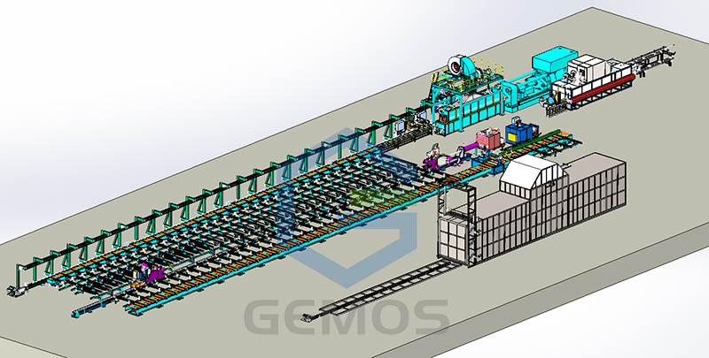 aluminium extrusion line