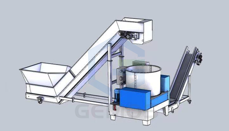 aluminium chips recovery line
